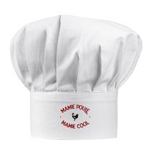 Toque blanche Mamie Poule Mamie Cool