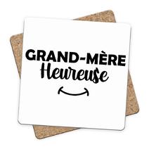 Sous-bock Grand-mère heureuse