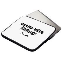 Housse ordinateur ou tablette Grand-mère heureuse
