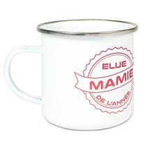 Tasse émaillée Mamie de l'année