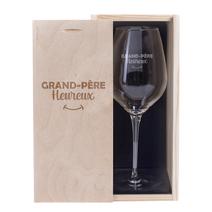 Verre à vin Grand-père heureux