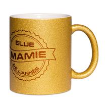 Mug à paillettes Mamie de l'année
