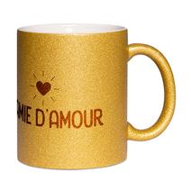 Mug à paillettes Mamie d'amour