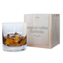 Verre à whisky Grand-mère heureuse