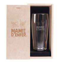 Verre à bière Mamie d'Enfer