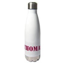 Bouteille thermos prénom personnalisée pour l'école