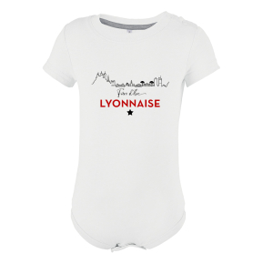Body bébé Fier d'être Lyonnais