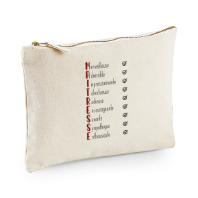 Pochette multi-usage Les qualités de la Maîtresse