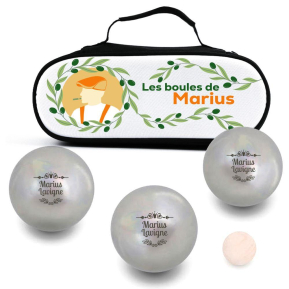 Sacoche pétanque personnalisée Provençale