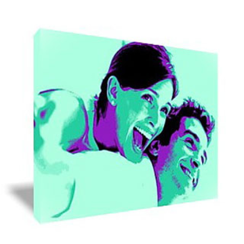Tableau Pop Art rectangulaire