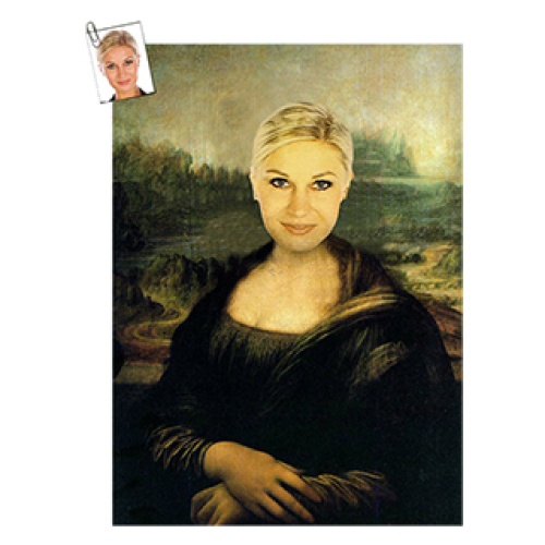 Portrait oeuvre d'art femme