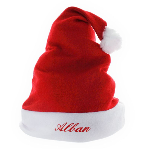 Bonnet de Noël enfant personnalisé