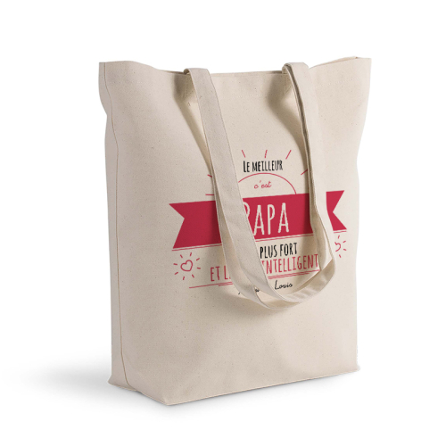 shopping bag ensoleillé