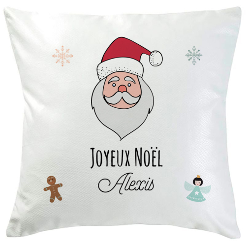 Coussin theme noel pere noel