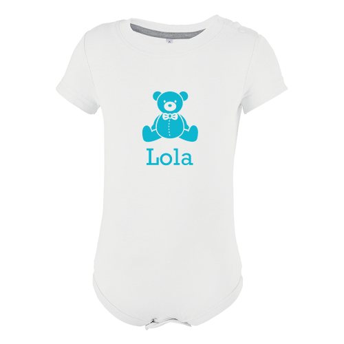 Body bébé personnalisé prénom + motif