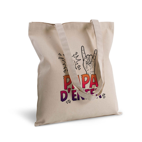 Tote bag Papa d'Enfer