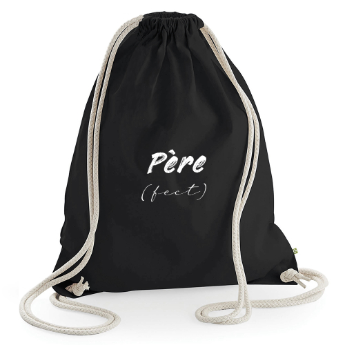 Sac de loisir noir Père (fect)