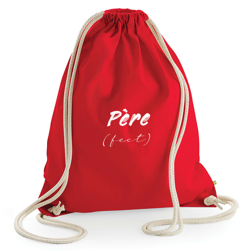 Sac de loisir rouge Père (fect)