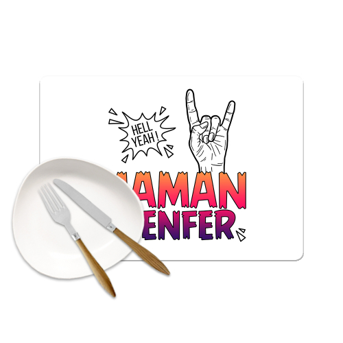 Set de table Maman d'Enfer
