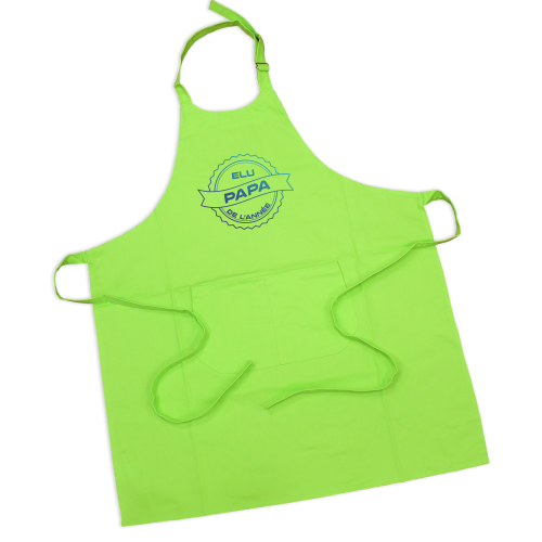 Tablier papa de l'année anis