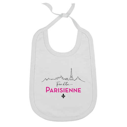 Bavoir fier d'être Parisien