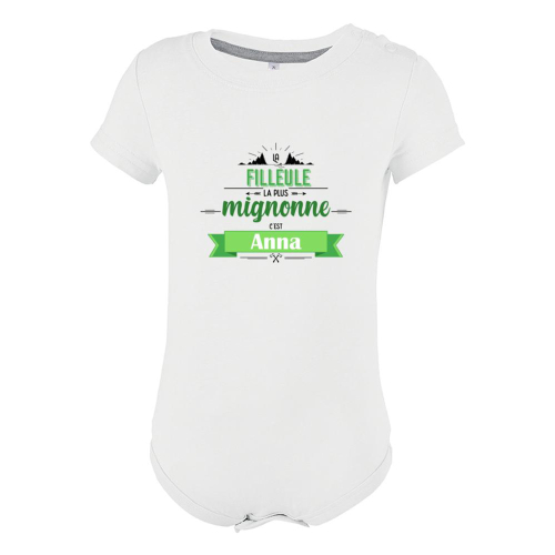 Body personnalisé pour bébé