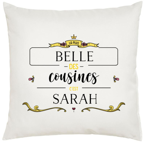 Coussin design Fabuleux