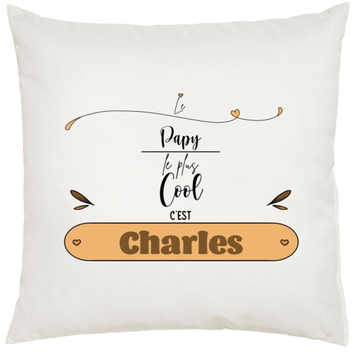 Housse de coussin à personnaliser