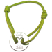 Bracelet jeton ajouré coeur personnalisé