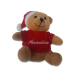Ourson père noël brodé
