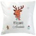 Coussin theme noel renne