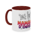 Mug rouge Maman d'Enfer