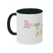 Mug noir Maman Relax