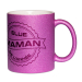 Mug à paillettes violet Maman de l'année