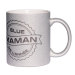 Mug à paillettes argenté Maman de l'année