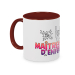 Mug Maîtresse d'enfer bordeaux