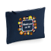 Pochette multi-usages maîtresse en or bleue