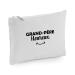 Pochette multi-usage grand-père heureux grise