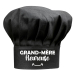 Toque noire Mamie heureuse