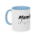 Mug bleu Mamie (fique)