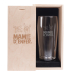 Verre à bière et son coffret Mamie d'Enfer