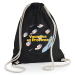 sac de loisir noir plage personnalisé