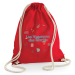 sac de loisir rouge plage personnalisé