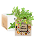 Ecocube en bois imprimé meilleure maîtresse