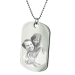 Pendentif plaque photo