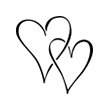 Double coeur