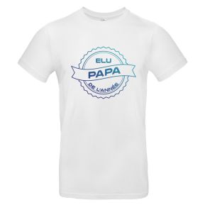 T-shirt Elu Papa de l'année 