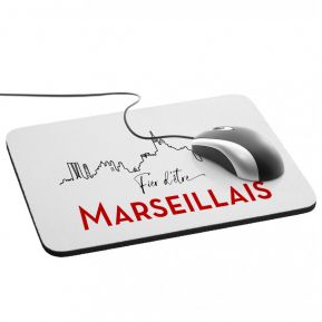 Tapis de souris Fier d'être Marseillais