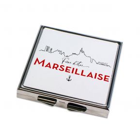 Miroir de poche Fier d'être Marseillais