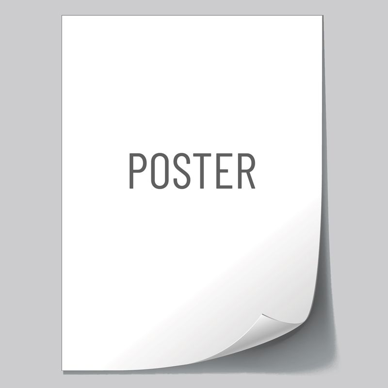 Poster sur papier semi-brillant 160g/m²